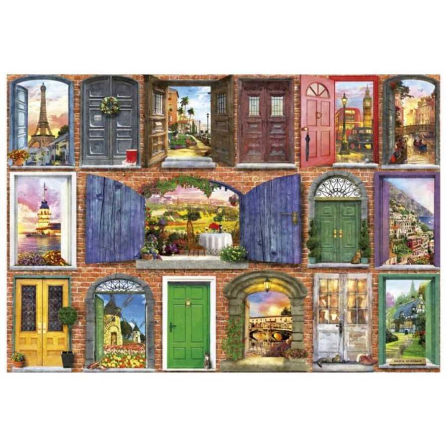 Educa Puzzle - 1500 Parça - Doors Of Europe