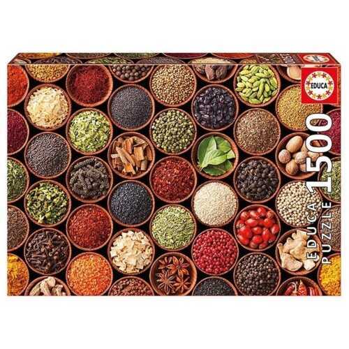 Educa Puzzle - 1500 Parça - Herbs And Spices