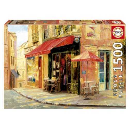 Educa Puzzle - 1500 Parça - Hillside Cafe
