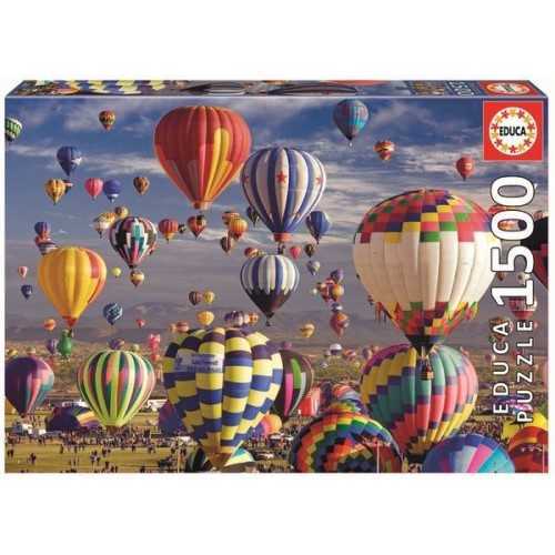 Educa Puzzle - 1500 Parça - Hot Air Balloons