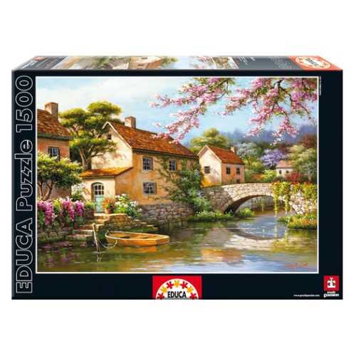 Educa Puzzle - 1500 Parça - Köydeki Kanal