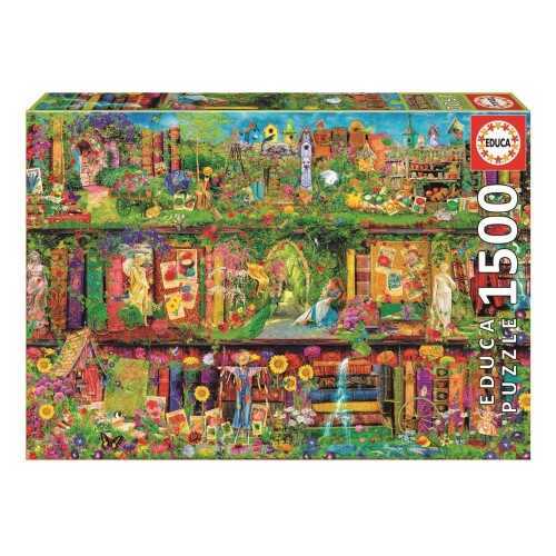Educa Puzzle - 1500 Parça - The Garden Shelf