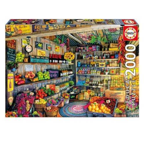 Educa Puzzle - 2000 Parça - Grocery Shop