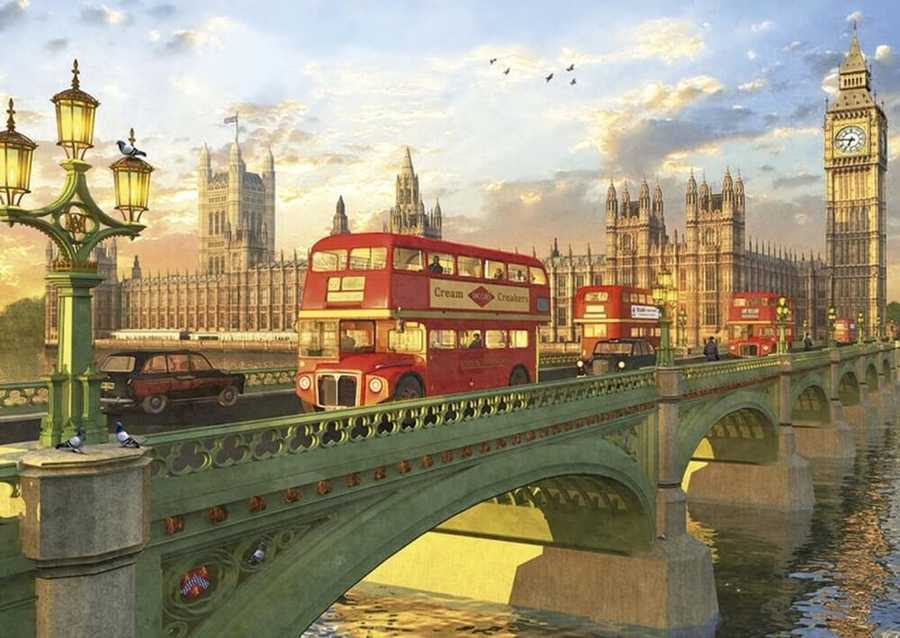 Educa Puzzle - 2000 Parça - Westminster Bridge London