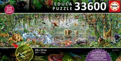 Educa Puzzle - 33600 Parça - Wildlife - 2