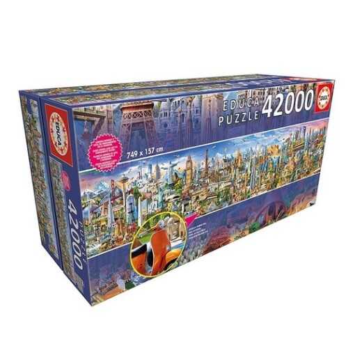 Educa Puzzle - 42000 Parça - Around The World