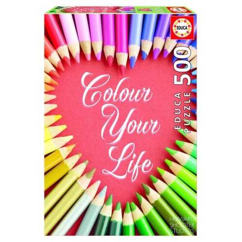 Educa Puzzle - 500 Parça - Colour Your Life