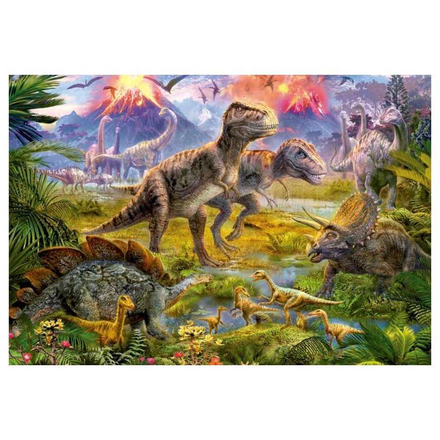 Educa Puzzle - Dinosaur Gathering 500 Parça