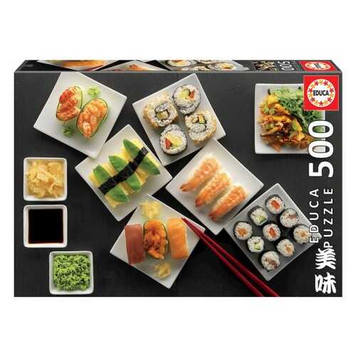 Educa Puzzle - 500 Parça - Sushi