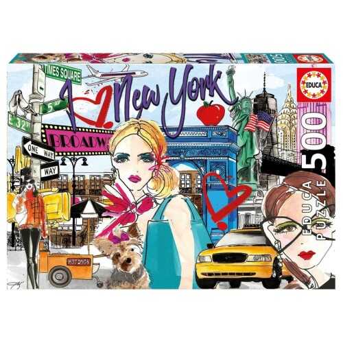 Educa Puzzle - 500 Parça - Take Me To New York