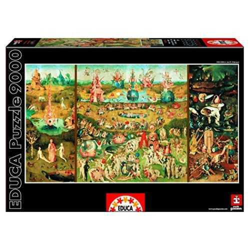 Educa Puzzle - 9000 Parça - The Garden Of Earthly Delights