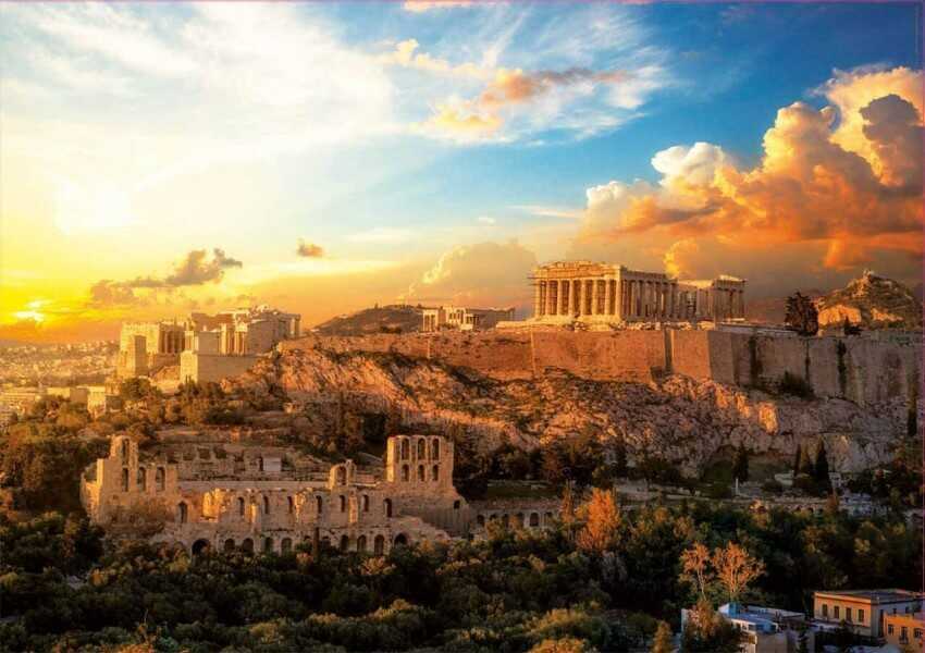 Educa Puzzle Acropolis De Ate 1000 Parça
