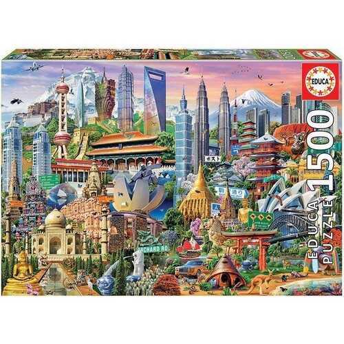 Educa Puzzle Asia Landmarks 1500 Parça