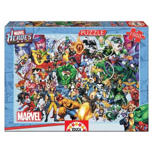 Educa Puzzle Marvel Kahramanları 1000 Parça