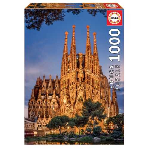 Educa Puzzle Sagrada Familia 1000 Parça