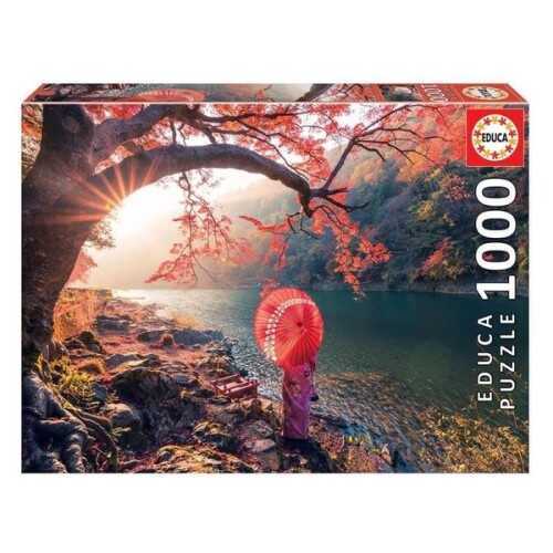 Educa Puzzle Sunrise In Katsura River Japan 1000 Parça