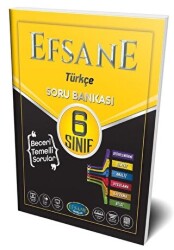Efsane Yayınları 6. Sınıf Türkçe Soru Bankası - Efsane Yayınları