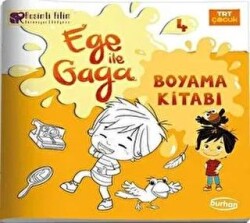 Ege İle Gaga Boyama Kitabı 4 - Burhan Yayınları