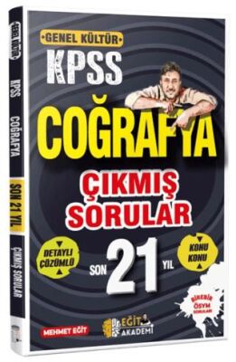 Eğit Akademi KPSS Coğrafya Son 21 Yıl Çıkmış Sorular - 1