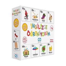 Eğitici Oyun Kartları İngilizce Öğreniyorum - CA Games