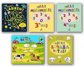 Eğitici Kitaplar Seti 5 Kitap Takım - Pal Sokağı Yayınları