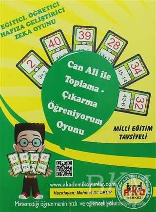 Eğitici Zeka Oyunu-Can Ali ile Toplama ve Çıkarma Öğreniyorum Domino - AKO Merkezi