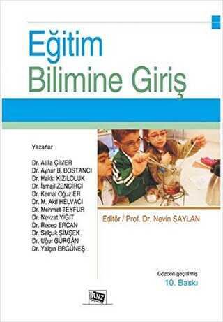 Eğitim Bilimine Giriş - Anı Yayıncılık