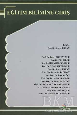 Eğitim Bilimine Giriş - 1