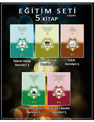 Eğitim Seti 1. Aşama 5 Kitap - Etiket Yayınları