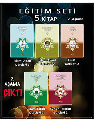 Eğitim Seti 2. Aşama 5 Kitap - Etiket Yayınları