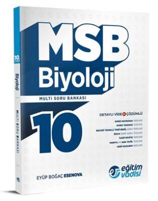 Eğitim Vadisi Yayınları Eğitim Vadisi 10. Sınıf Biyoloji MSB Multi Soru Bankası - 1