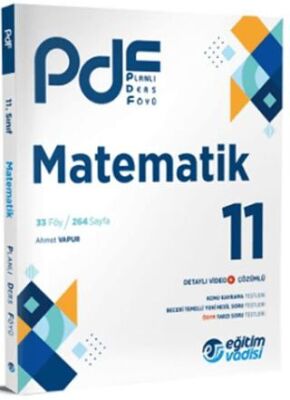 Eğitim Vadisi Yayınları Eğitim Vadisi 11. Sınıf Matematik PDF Planlı Ders Föyü - 1