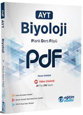 Eğitim Vadisi Yayınları Eğitim Vadisi AYT Biyoloji PDF Planlı Ders Föyü - 1