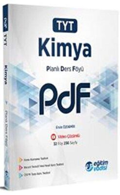 Eğitim Vadisi Yayınları Eğitim Vadisi TYT Kimya Güncel PDF Planlı Ders Föyü - 1