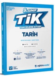 Eğitim Vadisi Yayınları 9. Sınıf Tam İzleme Kitabı Tarih - Eğitim Vadisi Yayınları