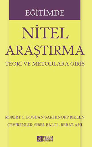 Eğitimde Nitel Araştırma - 1