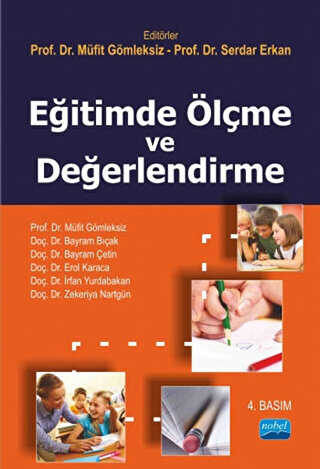Eğitimde Ölçme ve Değerlendirme - Nobel Akademik Yayıncılık