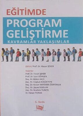Eğitimde Program Geliştirme Kavramlar Yaklaşımlar - 1