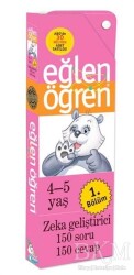 Eğlen Öğren 1. Bölüm 4-5 yaş - Dstil Tasarım İletişim Yayınları