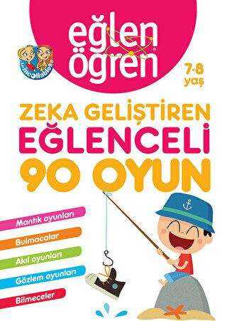 Eğlen Öğren 7-8 Yaş - Zeka Geliştiren Eğlenceli 90 Oyun - Dstil Tasarım İletişim Yayınları