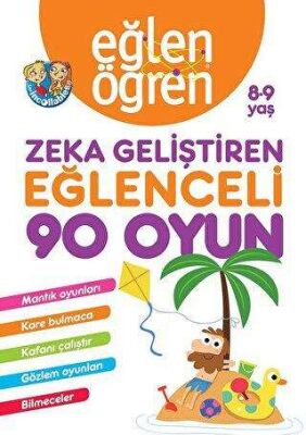 Eğlen Öğren 8-9 Yaş - Zeka Geliştiren Eğlenceli 90 Oyun kapağı
