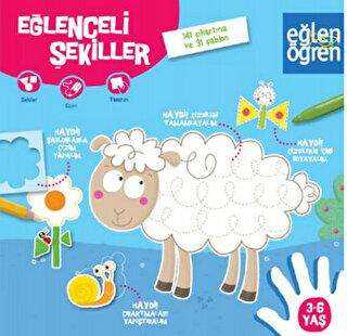 Eğlen Öğren Eğlenceli Şekiller - Dstil Tasarım İletişim Yayınları