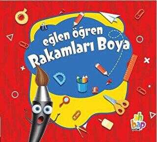 Eğlen Öğren Rakamları Boya - Ahbap Kitap