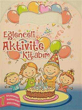 Eğlenceli Aktivite Kitabım 1 - Pembe Kitap - Revzen Kitap