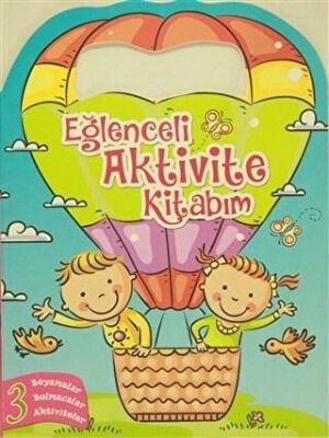 Eğlenceli Aktivite Kitabım 3 - Pembe Kitap kapağı
