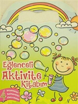 Eğlenceli Aktivite Kitabım 4 - Pembe Kitap kapağı