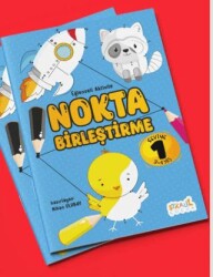 Eğlenceli Aktivite Nokta Birleştirme - Boyama ve Aktivite Kitabı - Seviye 1 - Staau Çocuk