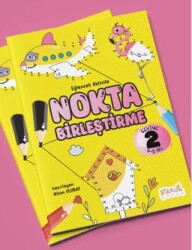 Eğlenceli Aktivite Nokta Birleştirme - Boyama ve Aktivite Kitabı - Seviye 2 - Staau Çocuk