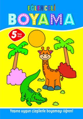 Eğlenceli Boyama - 5 Yaş Üstü 4`lü Pastel Boya Hediyeli - 1