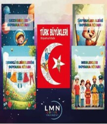 Eğlenceli Boyama Kitapları 5`li Set - Liman Çocuk Yayınevi